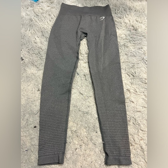 Gymshark Vital Seamless 2.0 Leggings Charcoal Size S - Picture 2 of 8